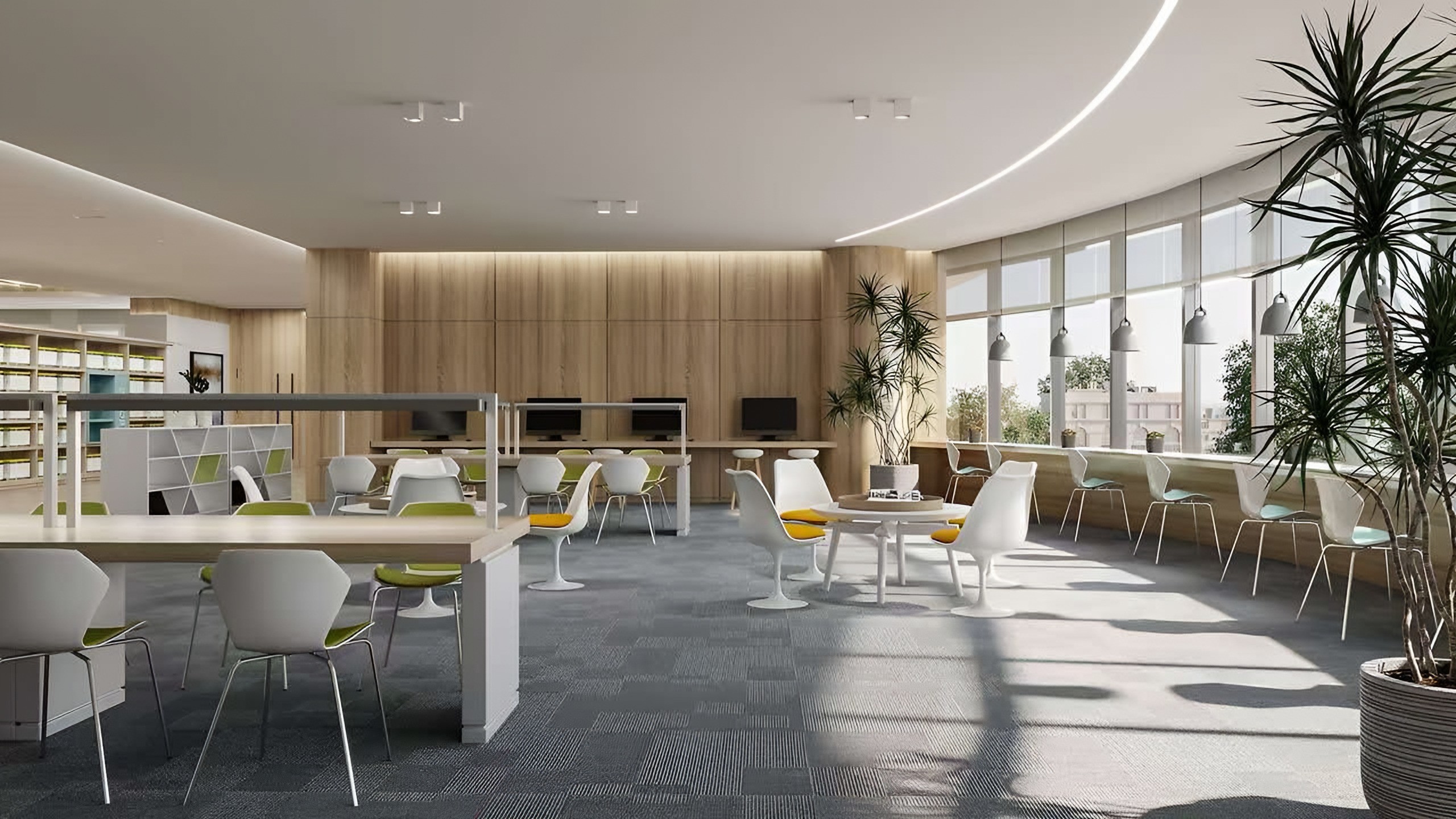 Library & Learning Centre — Commercial Interior | Walnut Space